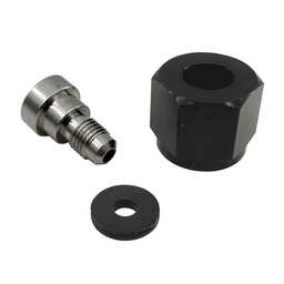 Nitrous Express 4AN Bottle Nipple and Nut for CO2 Valve (Incl Gasket) thumbnail-2