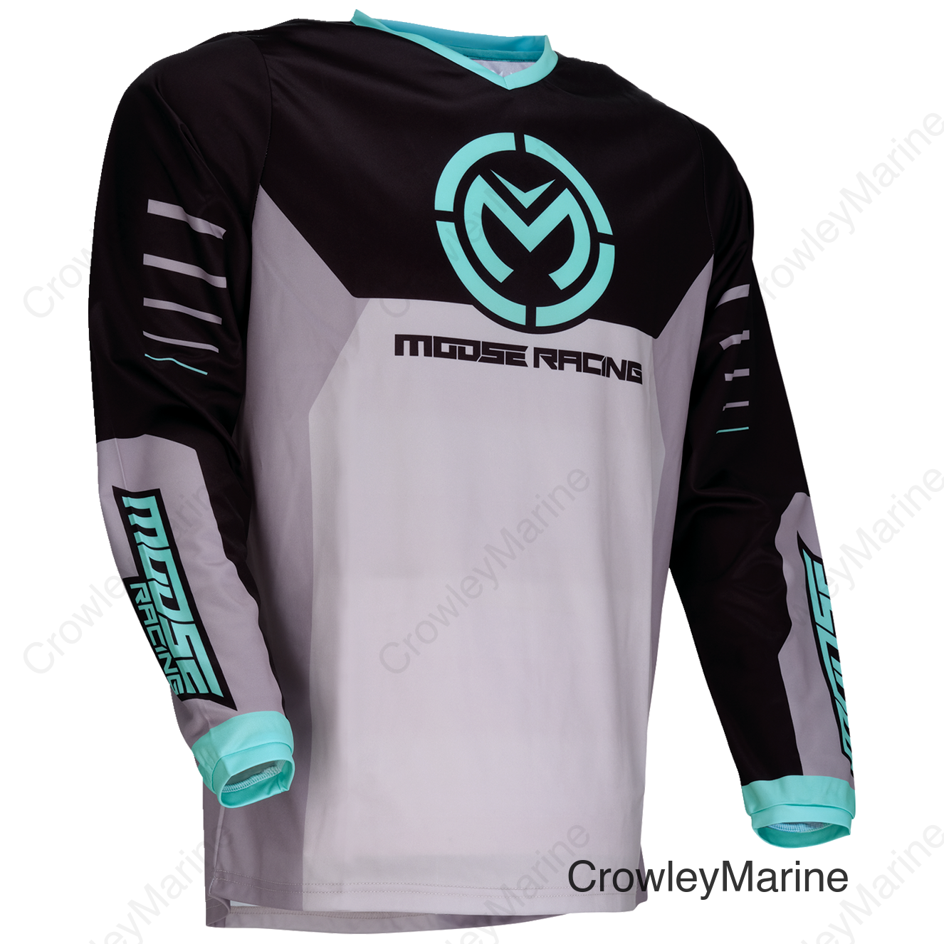 JERSEY QUALIFIER GRAY/TEAL XL