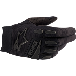 Full Bore Gloves - Black/Black - Medium thumbnail-0