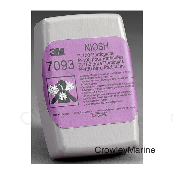 3M Particulate Filter P100 12/Box