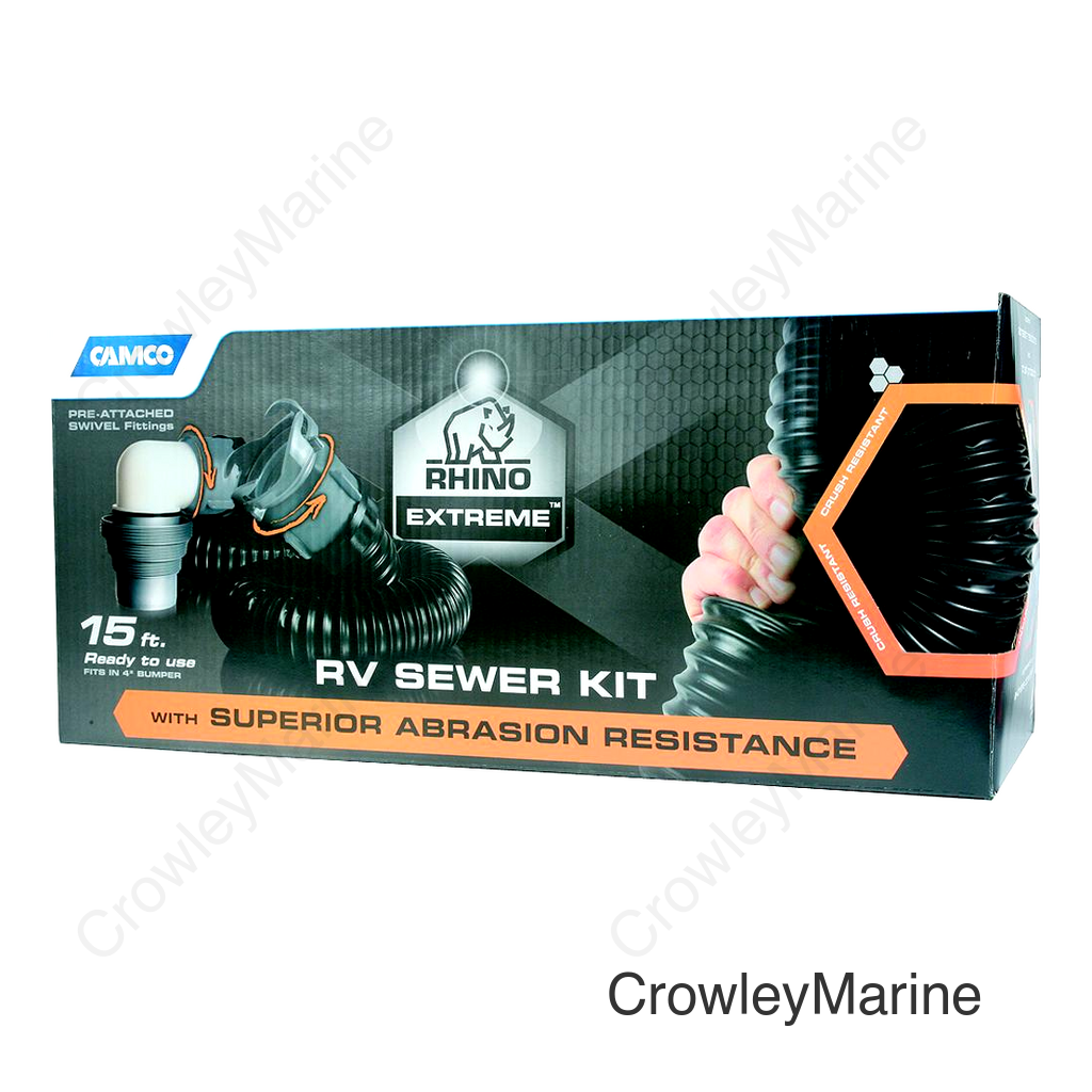 Camco 39867 RhinoEXTREME RV Sewer Kit 20'