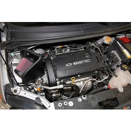 K&N 12 Chevy Sonic 1.8L Silver Typhoon Cold Air Intake thumbnail-3