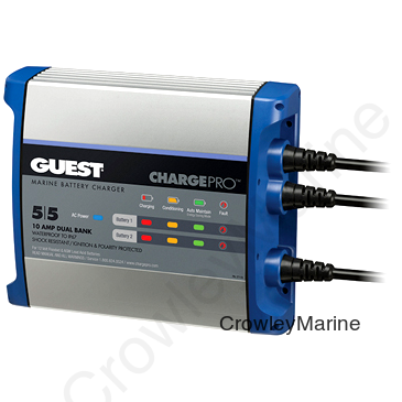 12V, 10 Amp, 2-Bank
