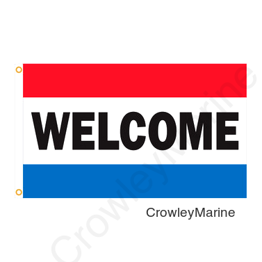 WELCOME 5 X 3 FLAG (4754-60)