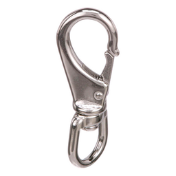 Seachoice Heavy Duty Swivel Eye Snap, Polished Stainless Steel, Size #2, 4 In. Long, 3/4 In. ID Eye thumbnail-2