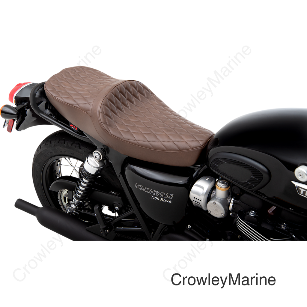 SEAT LWTR TRI DIAM BRN