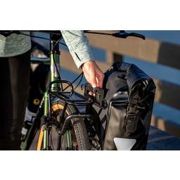 Topeak TetraRack R1 Front Rack for Gravel/Road - Fork Blade Strap Mount  QuickTrack Compatible Black