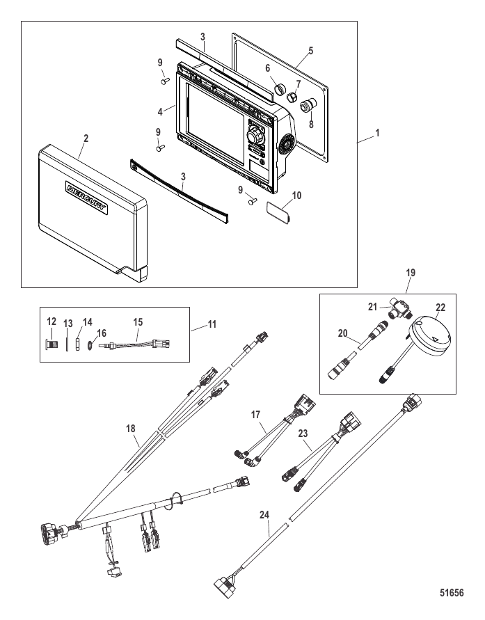Serial Range Accessories VesselView - 2006 & Up - VesselView 7