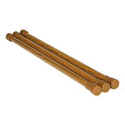 Camco 43823 Refrigerator Bars Oak Look (3/Pack) thumbnail-1