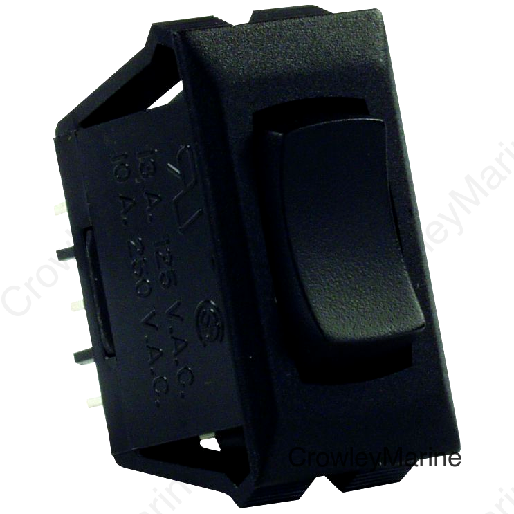 12V MOM-ON/OFF/MOM-ON SW BLACK