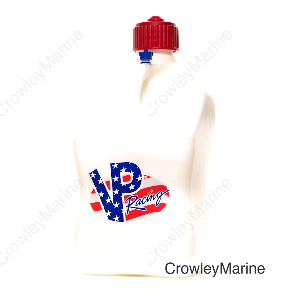 MOTORSPORTS CONTAINER 5.5 GALLON WHITE PATRIOTIC