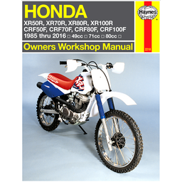 MANUAL HONDA XR80R/XR100R