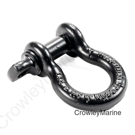CROSBY 5/8 SHACKLE- BLACK