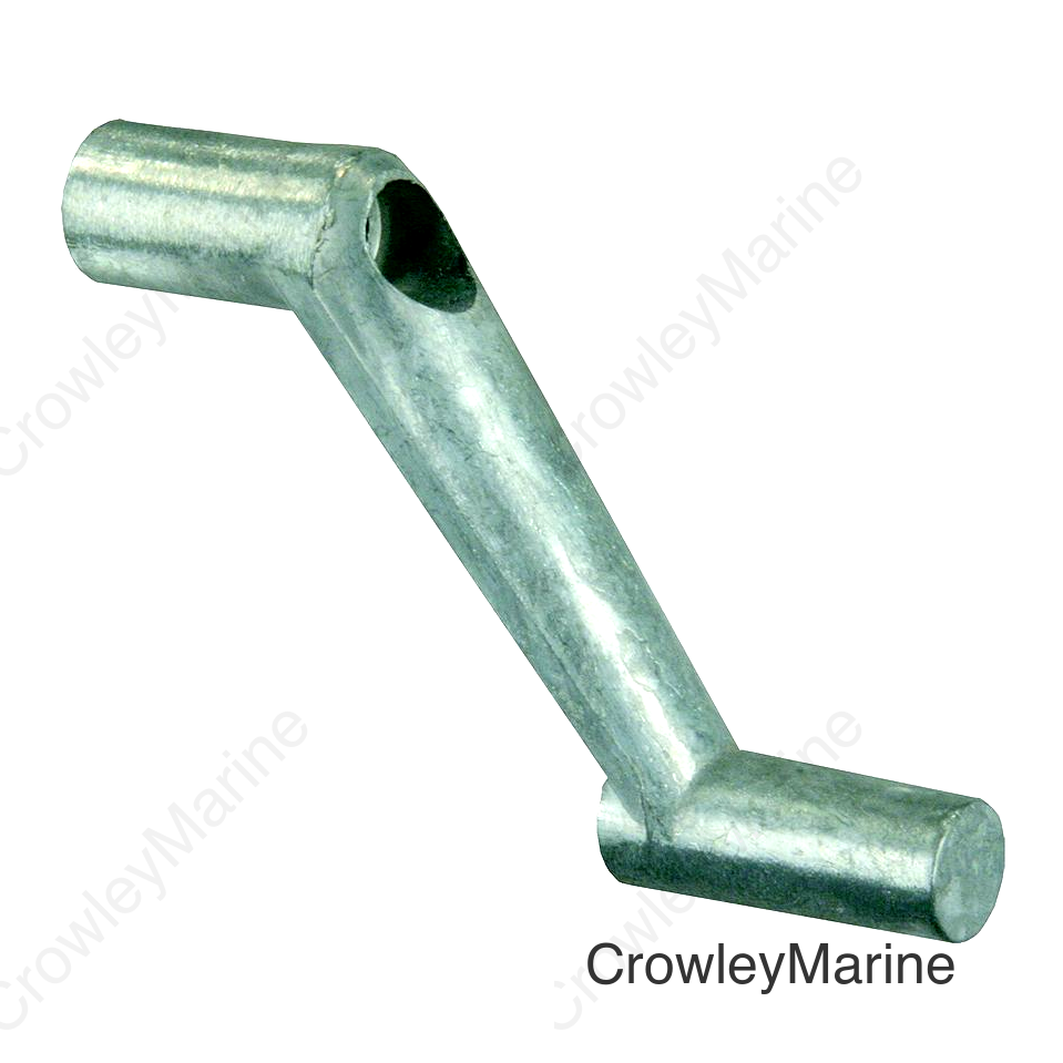 JR Products Die Cast Metal Window Crank, 1"
