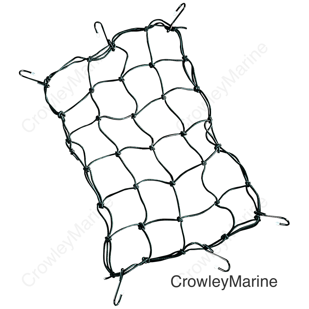 12" X 17" CARGO NET BLK 6