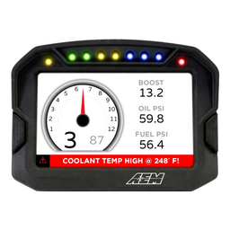 AEM CD-5G Carbon Digital Dash Display w/ Interal 10Hz GPS & Antenna thumbnail-56