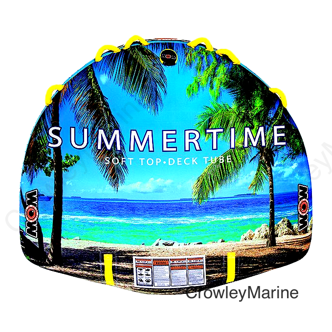 WOW 191030 Summertime Soft Top Towable, 1-3 Riders