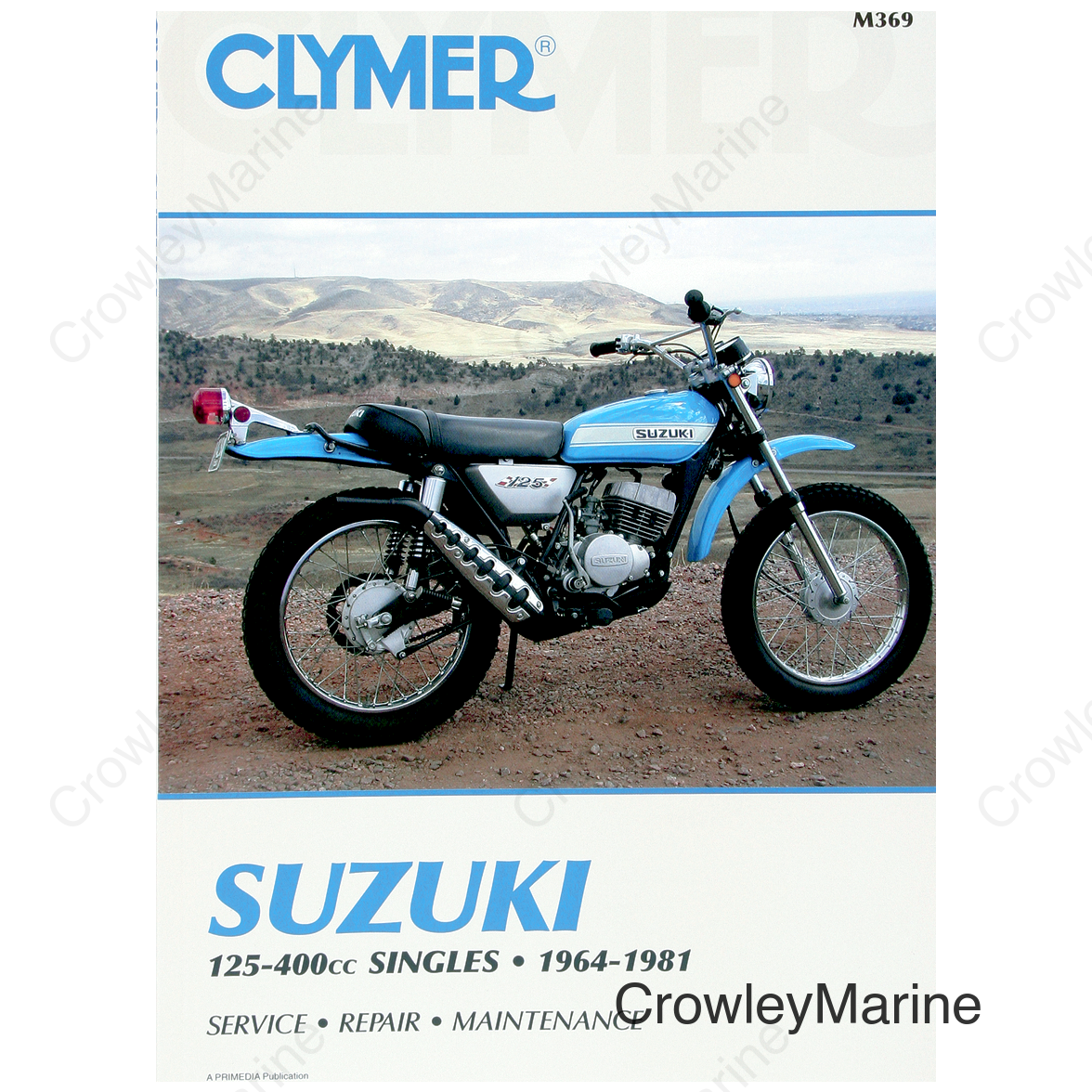 REPAIR MANUAL SUZ 125-400CC