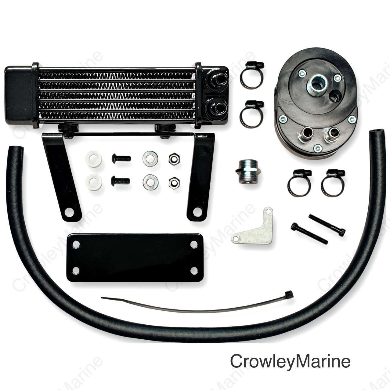 Oil Cooler Kit - Low Mount - Softail