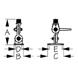 Sea-Dog 329235 Heavy Duty Adjustable Antenna Base thumbnail-1