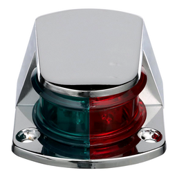 Seachoice LED Bow Light, Marine Navigation, Chrome Bi-Color, 1-Mile Visibility for Sail or Powerboats Under 39 Feet thumbnail-0