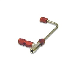 Nitrous Express 4150 Gemini SS Solenoid to Plate Connectors - Red thumbnail-2