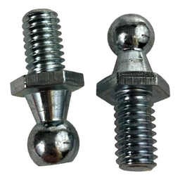 Ball Joint Stud; 0.39 Inch Ball Diameter; Set Of 2 (RV0000101)