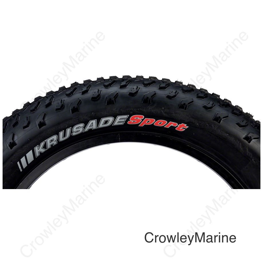 Kenda Krusade Tire - 20 x 4 Clincher Wire Black 60tpi