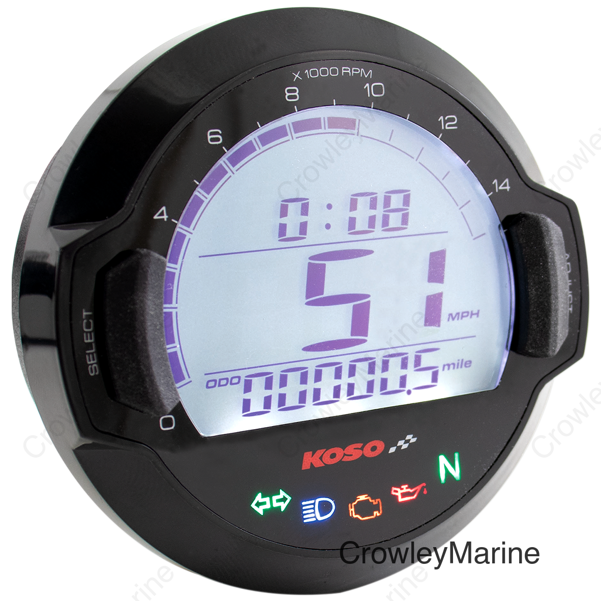 SPEEDO/TACHO/CTRL D64 BLK