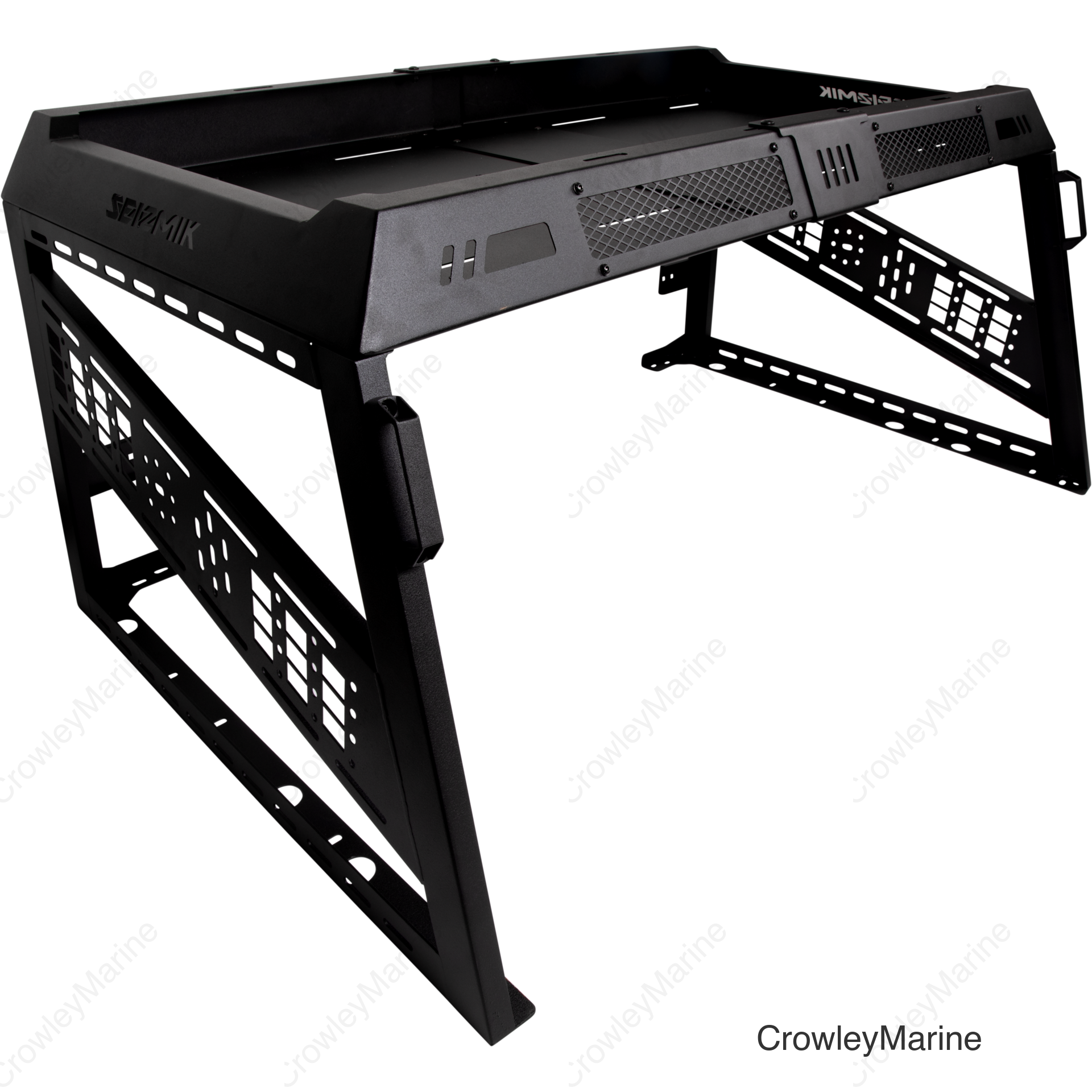 Bed Rack Kit - Full Height - Black - Cam Am/Defender | Polaris/Ranger