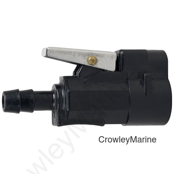 3/8" Barb Female Hose-to-Tank, Plastic