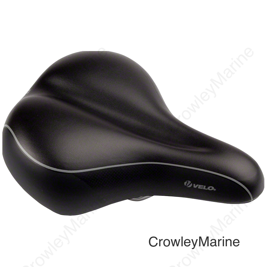 MSW SDL-210 Relax Recreation Saddle - Steel Black