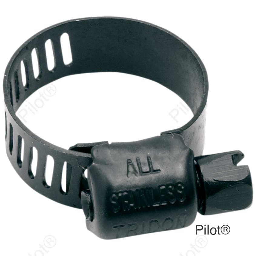 Hose Clamps - Black - 10-Pack