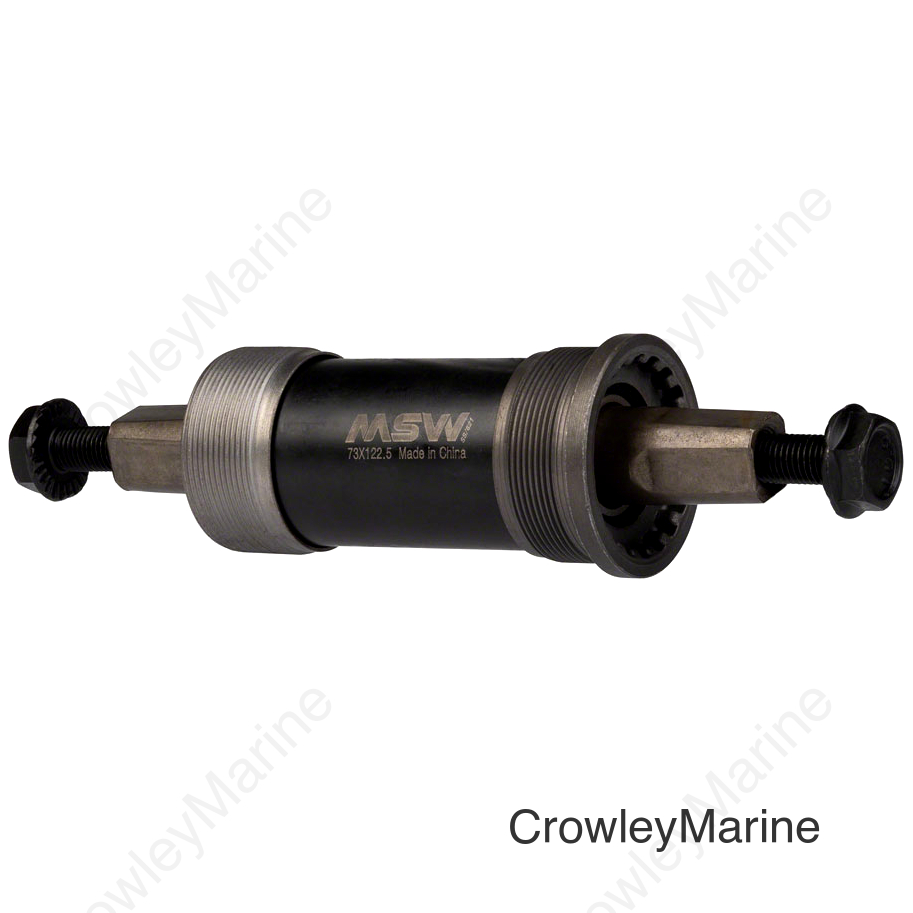 MSW ST100 Bottom Bracket - English 73 x 122.5mm Square Taper JIS