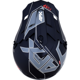 FX-17 Helmet - Aced - Matte Black/White - Large thumbnail-7