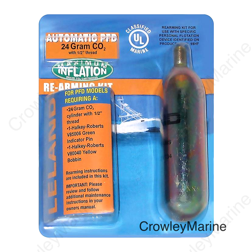 Seachoice 85740 24G Automatic Re-Arm Kit For Inlatable Vest 85810/85610