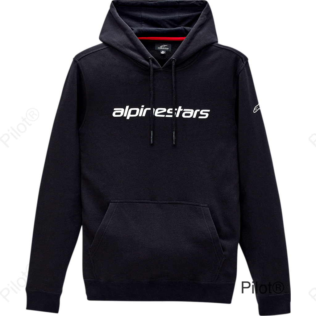Linear Hoodie - Black/White - 2XL