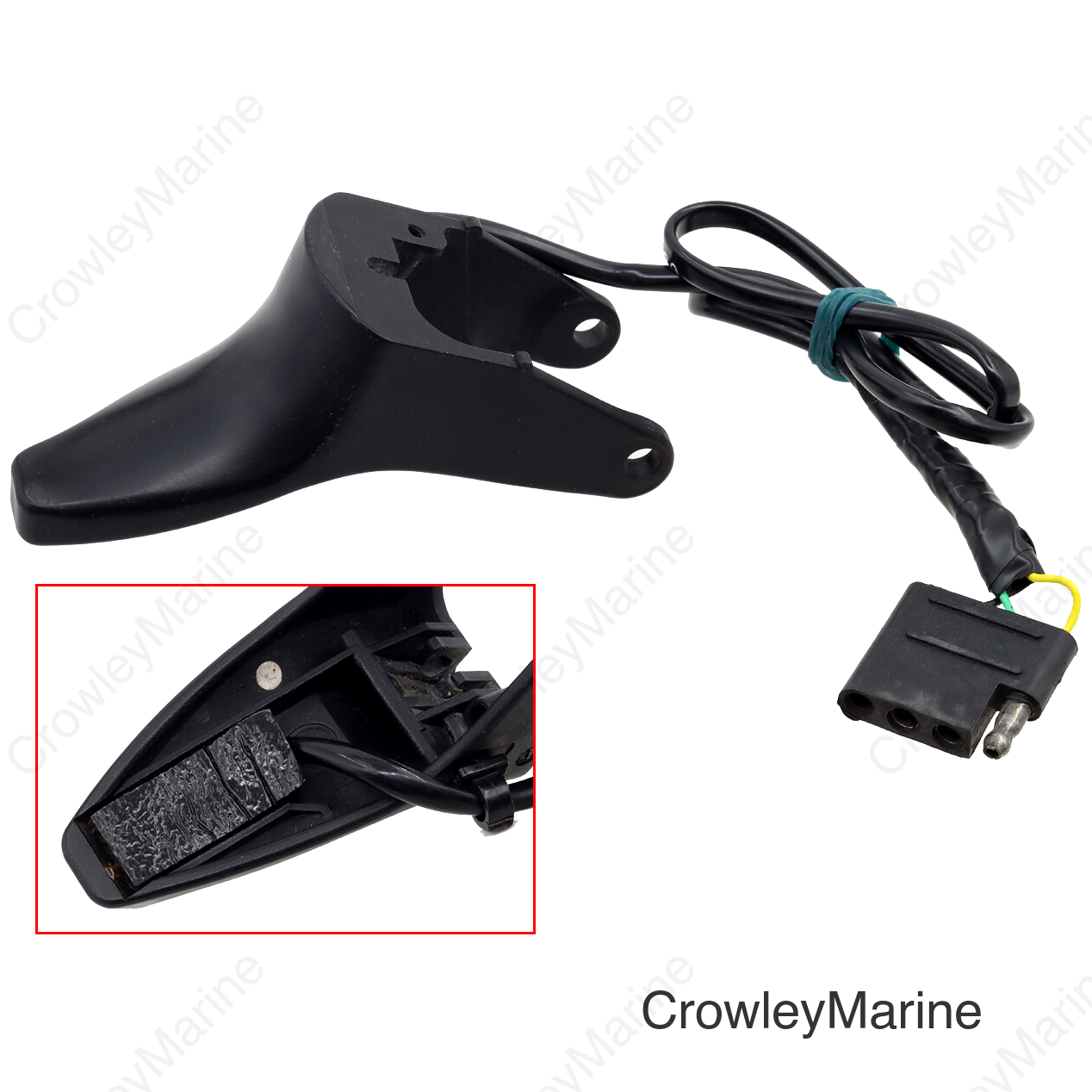 THROTTLE LEVER W/ THUMB WARMER A/C