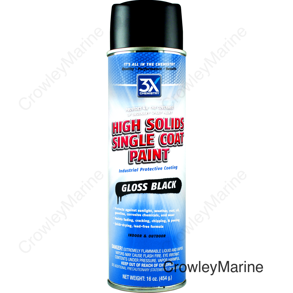 HIGH SOLIDS PAINT-GLOSS BLACK