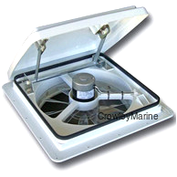 Maxx Fan 14X14 Standard White Color Smoke Vent (372445)