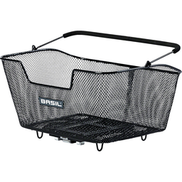 Basil Base M MIK Rear Basket Steel Black
