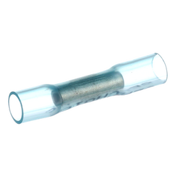 Seachoice Heat Shrink Butt Connector Wire, Solderless, Fits 16-14 Wire Range, Blue, Pack of 25 thumbnail-2