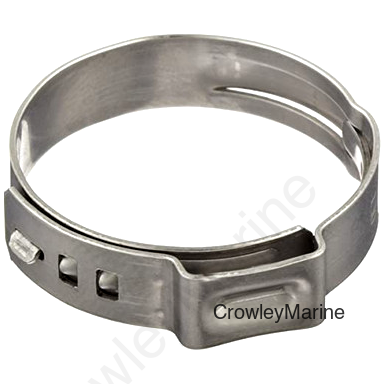 256 STPLSS EAR HSE CLMP-100 PK (16700031)
