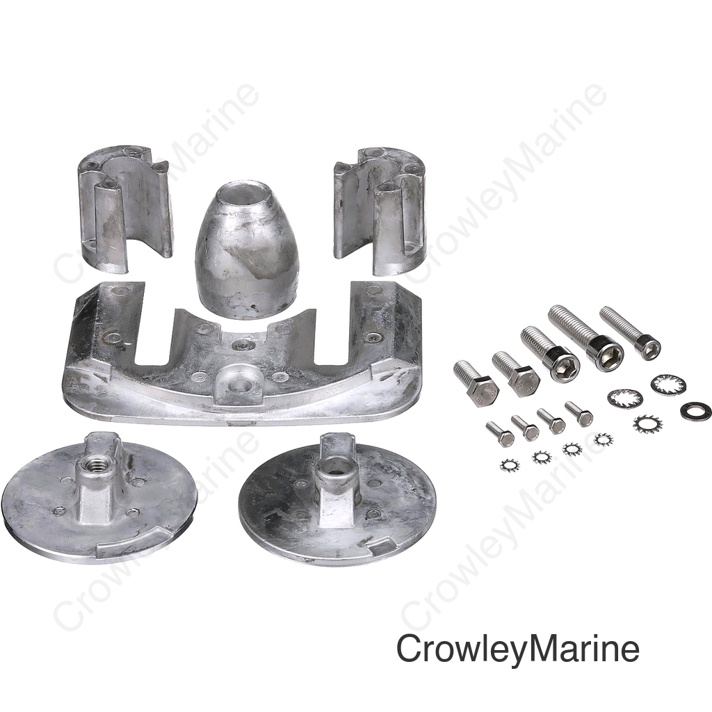 Seachoice 95091 Magnesium Anode Kit For Mercury Bravo III (04-Present)