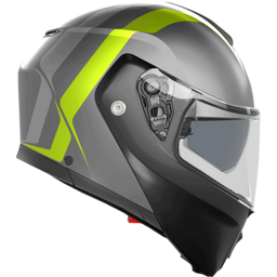 Streetmodular Helmet - Resia - Matte Gray/Black/Yellow Fluo - Medium thumbnail-4