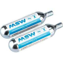 MSW CO2-25 CO2 Cartridge: 25g POP Jar of 20