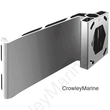 6" Rise, 8" Setback, Starboard, White