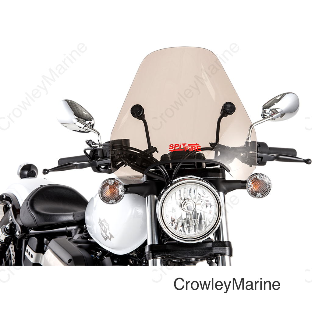 Spitfire Windshield - 15" - Smoke