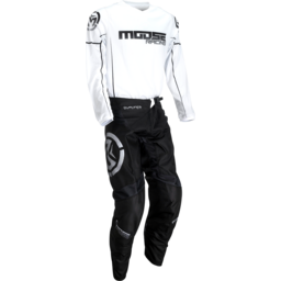 PANT QUALIFIER BK/WH 30 thumbnail-1