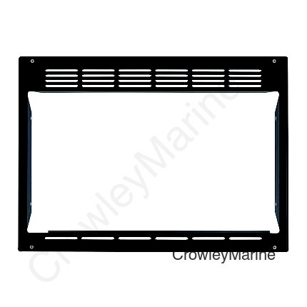 GE JX1095STBB Microwave Built-In Trim Kit, Black